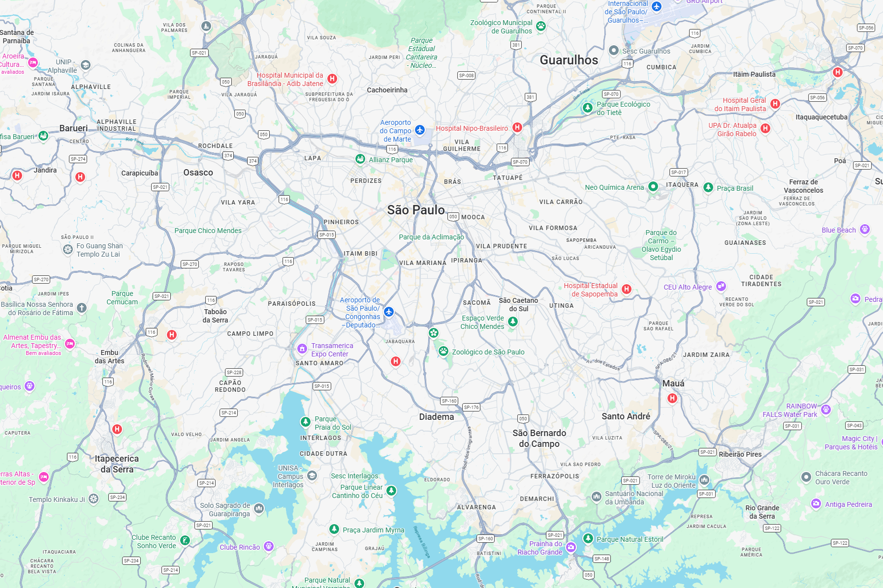 Mapa interativo de inteligencia territorial de Sao Paulo Capital - Monitra